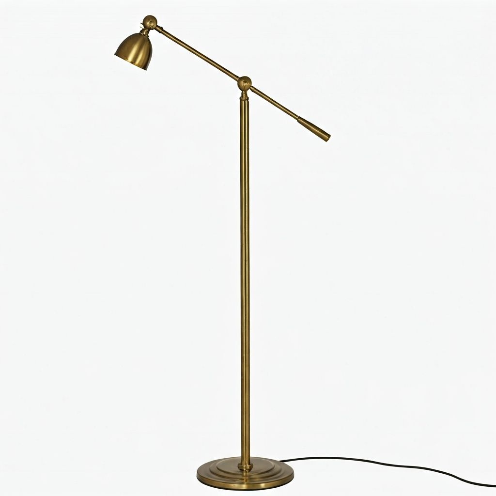Brass Floor Lamp
