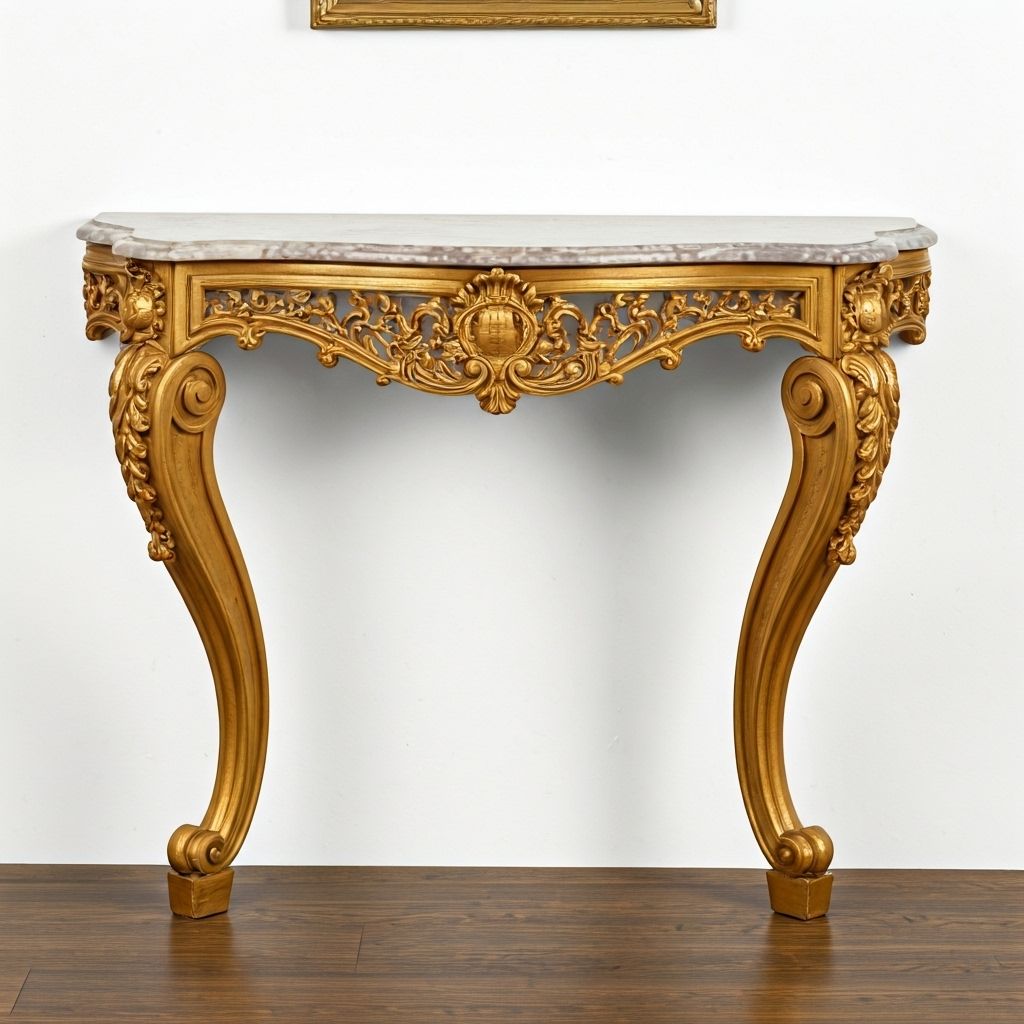Italian Marble Console